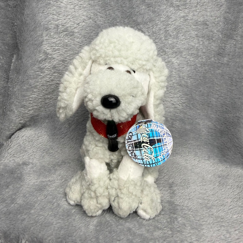 Coca-Cola International Collection Strudel Poodle France Plush 1999 0214